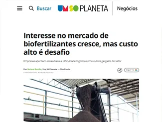 Interesse no mercado de biofertilizantes cresce, mas custo alto é desafio